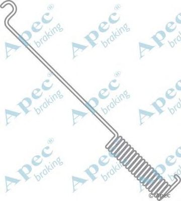 APEC BRAKING kit701 -  Комплектующие, тормозная колодка